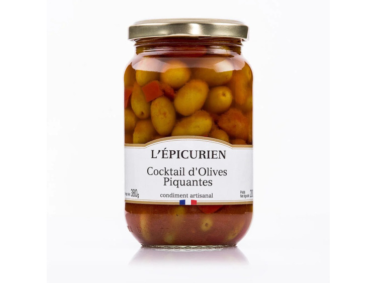 COCKTAIL OLIVES PIQUANTES 380g