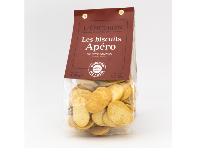 LES BISCUITS APEROS 150g NATURE